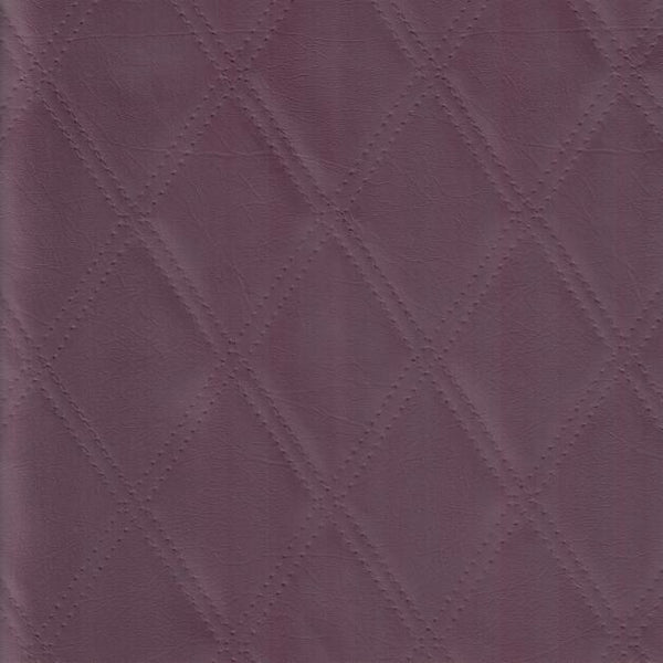 Leatherette Aubergine Stitched FR