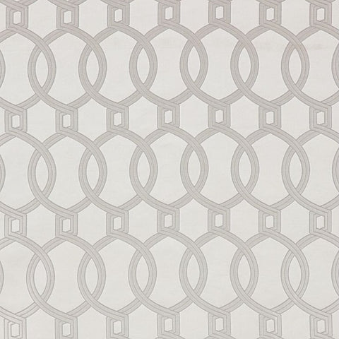 Aria Chalk Bamboo Woven Jacquard