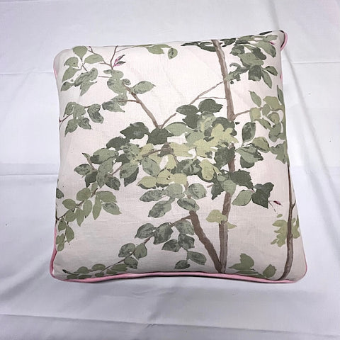 Leaf Print Cushion