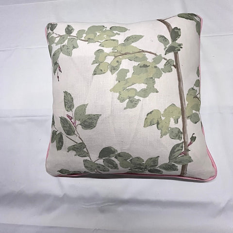 Leaf Print Cushion.