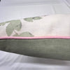 Leaf Print Cushion.