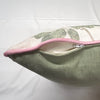 Leaf Print Cushion.