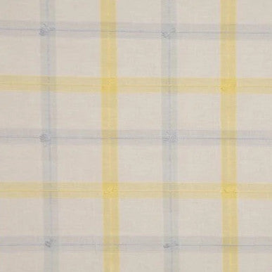 Guildford Plaid Blue Yellow White - Endoflinefabrics