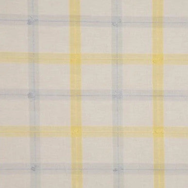 Guildford Plaid Blue Yellow White - Endoflinefabrics