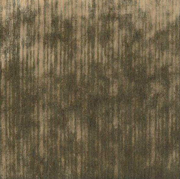 Strie Brown Velvet : 1.4m Remnant
