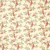 Bougainvillea Paprika Embroidered