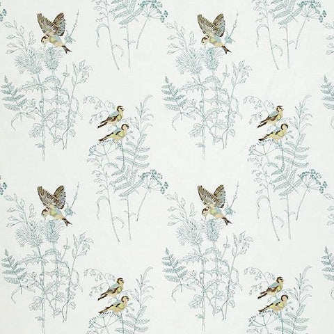 Gold Finch Eau De Nil Embroidered