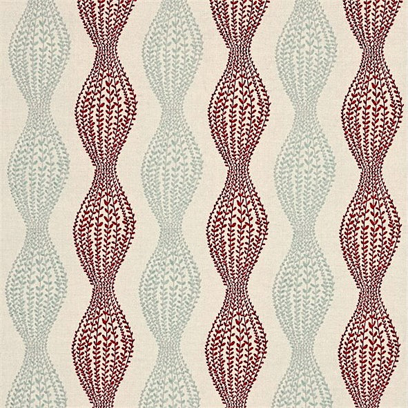 Harlequin - Betula Juniper Embroidered 2.5m Remnant