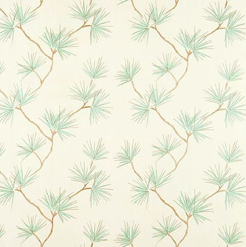 Harlequin - Bakari - Entwine Aqua Embroidered 1.5m Remnant