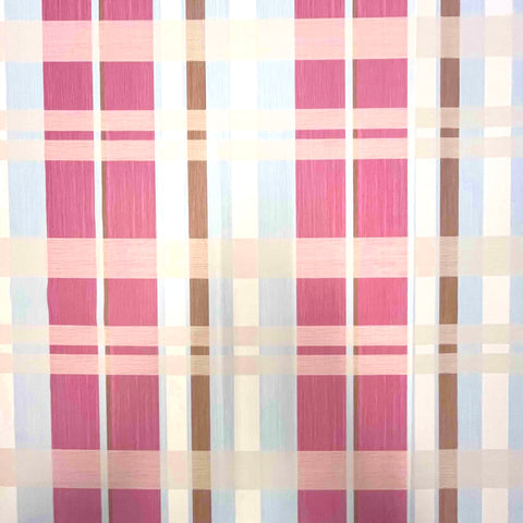 17 Meter Roll ILIV Portland Check Summer Plain Weave Bedding FR
