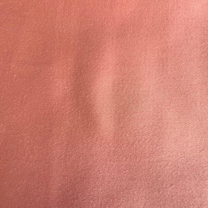 Cotton Sateen Peach - 5mt Remnant.