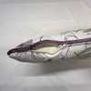 Lilac Bullfinch Embroidered Cushion