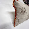 Crewel Style Fabric Cushion