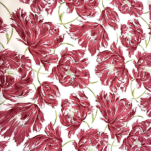 Vintage Arthur Sanderson Parrot Tulip - 3.1mt Remnant.