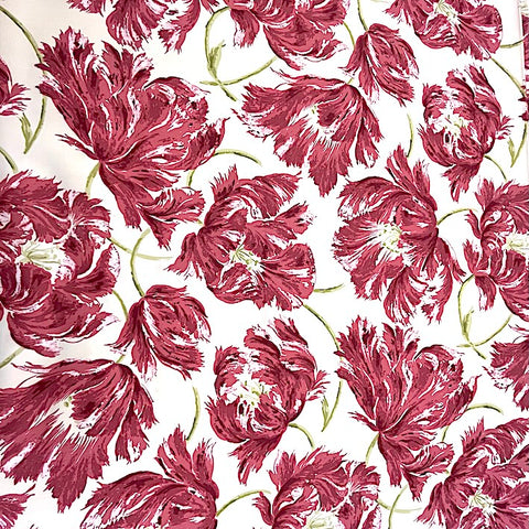 Vintage Arthur Sanderson Parrot Tulip - 3.1mt Remnant.