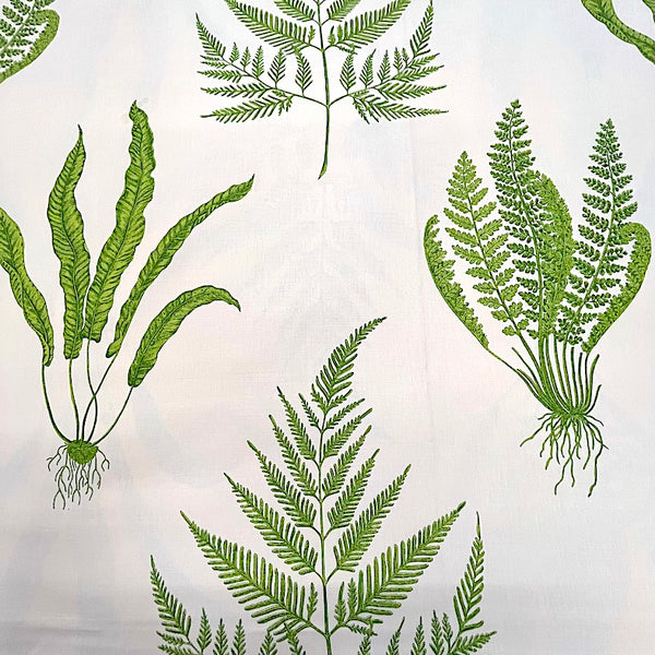 Vintage Arthur Sanderson Woodland Ferns Linen - 2.9mt Remnant