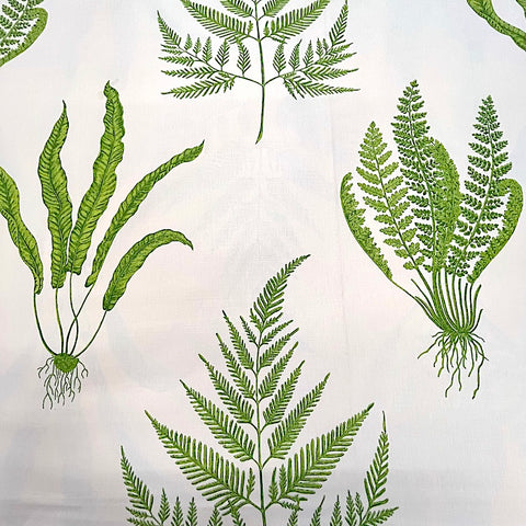 Vintage Arthur Sanderson Woodland Ferns Linen - 2.9mt Remnant