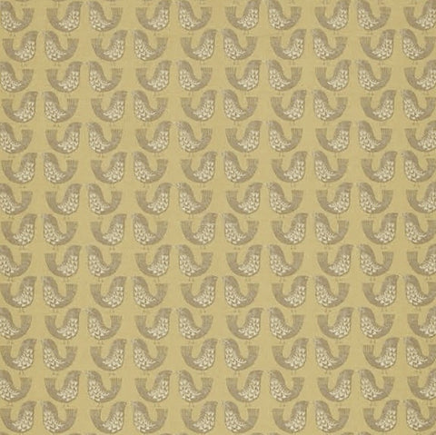 Scandi Birds Mustard PVC
