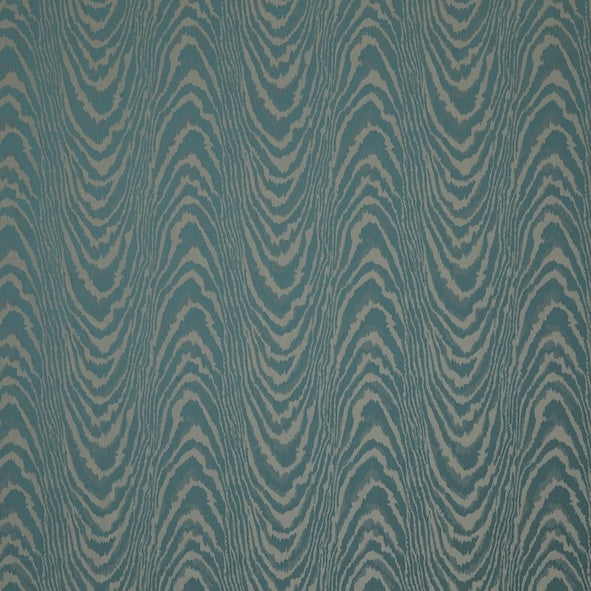 Tide Teal Woven Jacquard