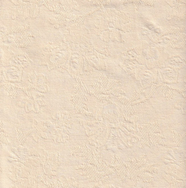 Cream Damask - 2.5m Remnant