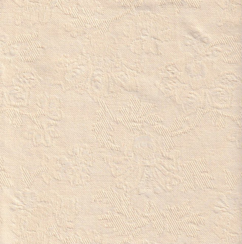 Cream Damask - 2.5m Remnant