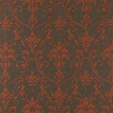 Destiny Burnt Orange FR Damask Woven Jacquard