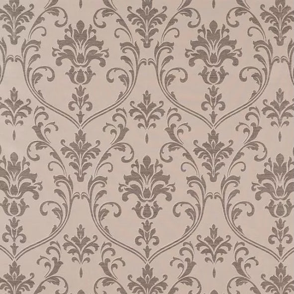 Destiny Putty FR Damask Woven Jacquard