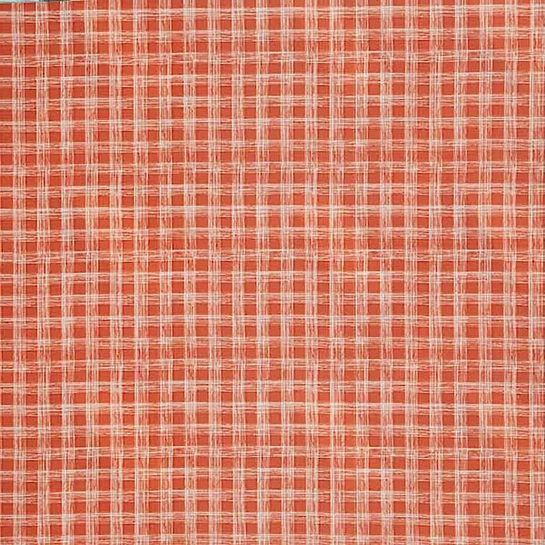 14 Meter Roll ILIV Larvik Burnt Orange Plain Weave Bedding FR