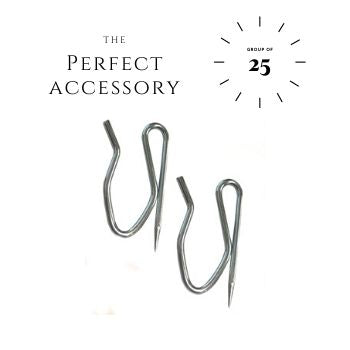 Metal Pin Hooks (25)