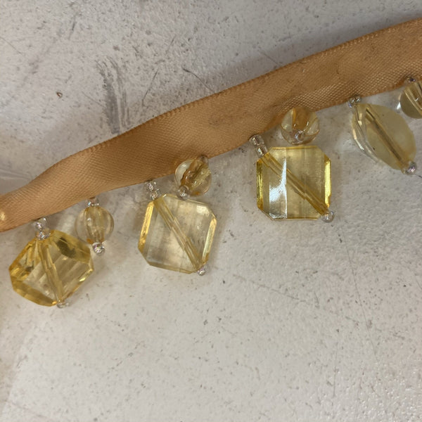Soft Gold Beaded Trim - 2.5 Meters (1)